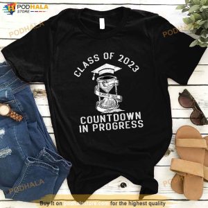 Senior Class Of 2023 Countdown to Graduation Gift Shirt