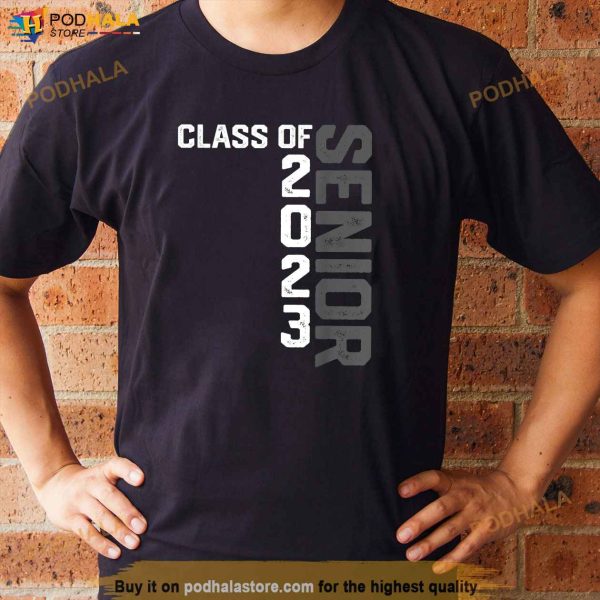 Senior Class of 2023 Graduation 2023 Vintage 23 Senior Shirt