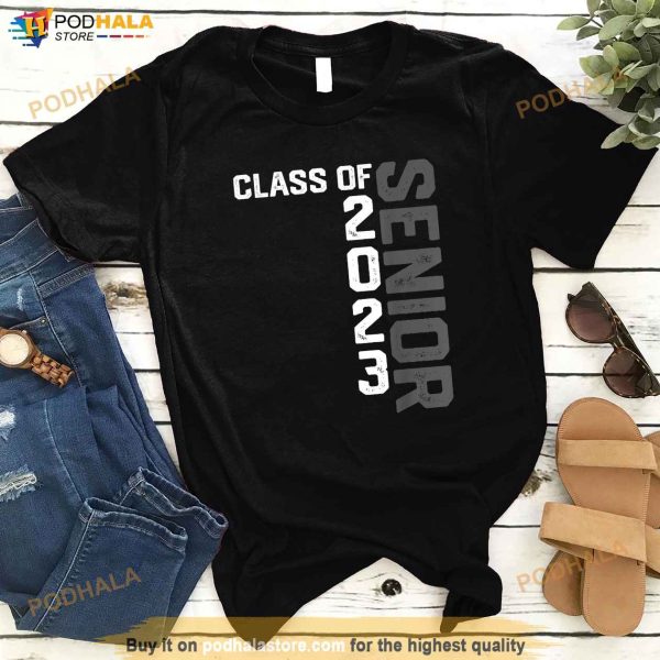 Senior Class of 2023 Graduation 2023 Vintage 23 Senior Shirt