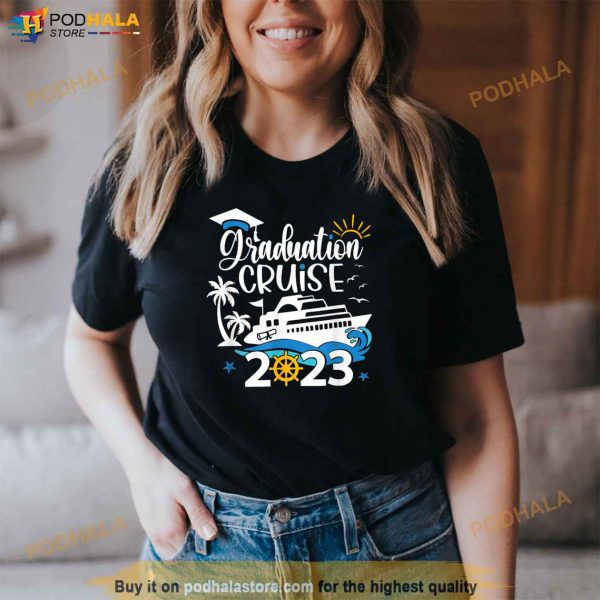 Senior Graduation Trip Cruise 2023 Aw Ship Party Cruise Shirt