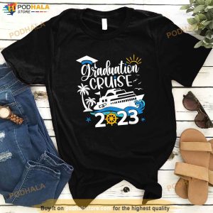 Senior Graduation Trip Cruise 2023 Aw Ship Party Cruise Shirt 3