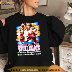 Serena Williams Greatest Of All Time Signature Shirt