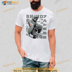Shino Aburame Character In Naruto Shippuden Shirt