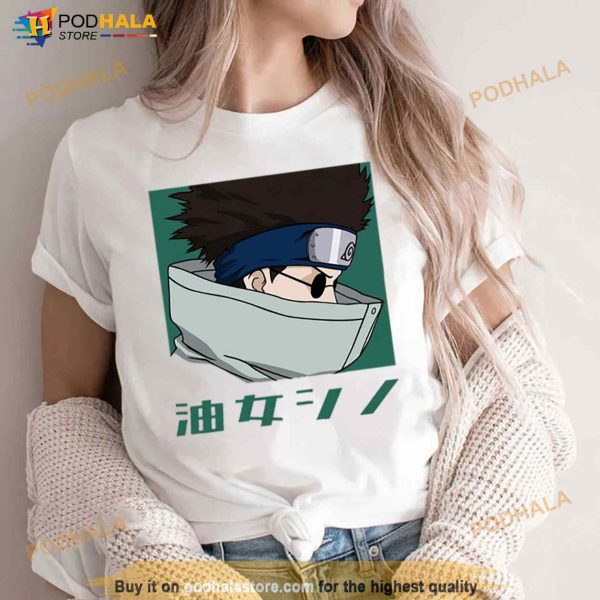 Shino Side Face Naruto Shippuden Shirt