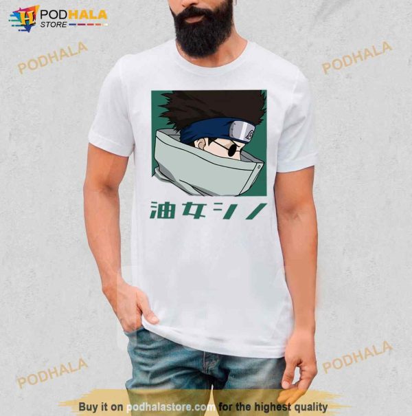 Shino Side Face Naruto Shippuden Shirt