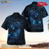 Shiny Umbreon Polynesian Design Hawaiian Shirt, Tropical Shirt for Women Men