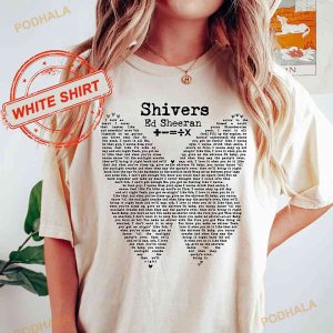 Shivers Ed Sheeran 2023 Tour Shirt,The Mathletics Concert Shirt For Fans
