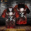 Skull Red 2 Hawaiian Shirt, Tropical Shirt