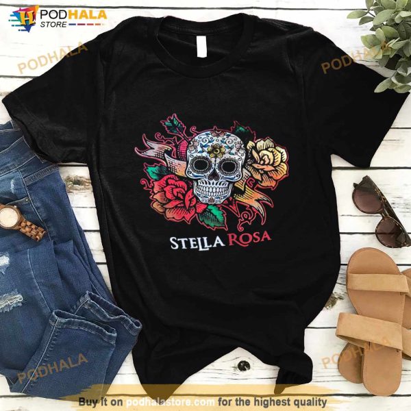 Skull Rose Stella Rosa Shirt