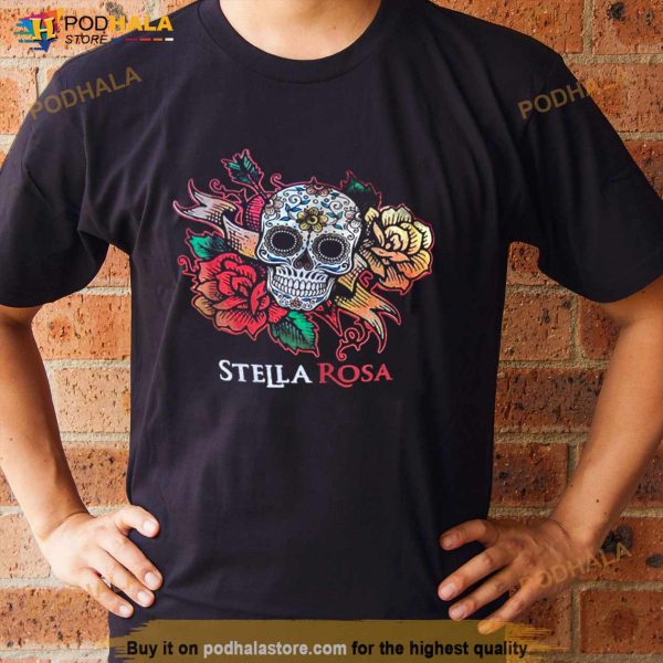 Skull Rose Stella Rosa Shirt