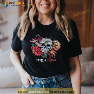 Skull Rose Stella Rosa Shirt 3
