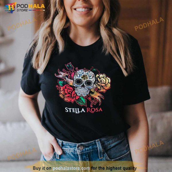 Skull Rose Stella Rosa Shirt