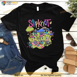 Slipknot Bootleg Cartoon Shirt 2