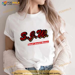 Small Jewish Woman Sjw Shirt 3