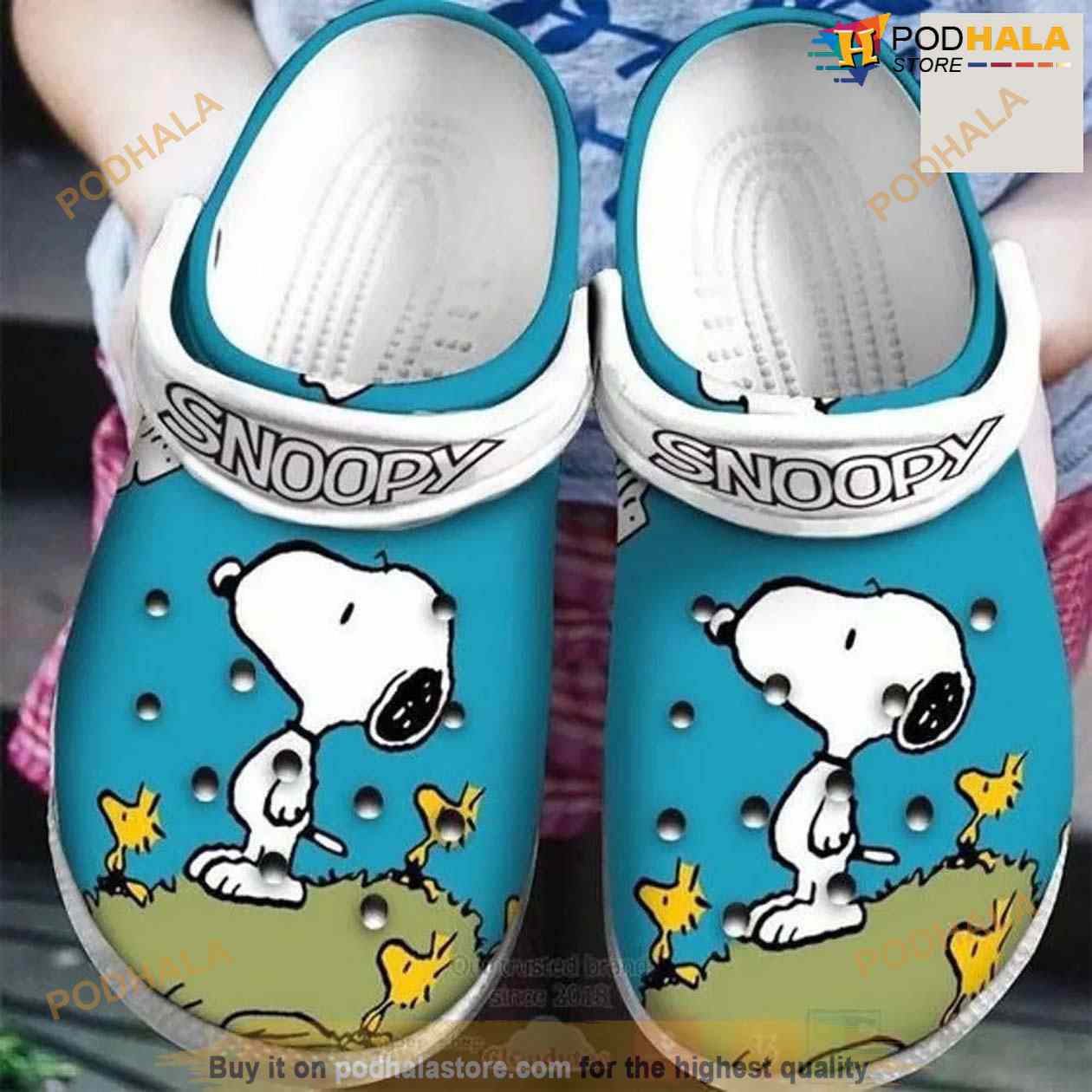 Blitz metallisk Tillid Snoopy And Woodstock Cute Crocs Clog Shoes - Bring Your Ideas, Thoughts And  Imaginations Into Reality Today