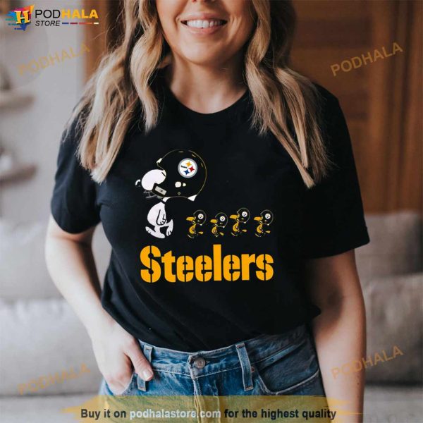 Snoopy And Woodstock The Pittsburgh Steelers shirt