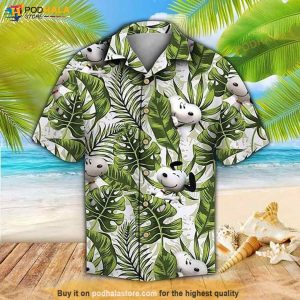 Snoopy Cartoon Peanuts 4 Hawaiian Shirt, Funny Hawaiian Shirt