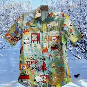 Snoopy Hallmark Hawaiian Shirt, Funny Hawaiian Shirt