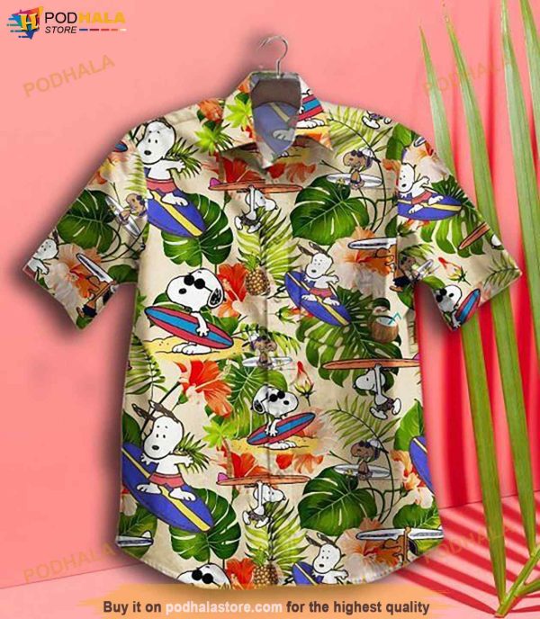 Snoopy Hawaiian Shirt, Funny Hawaiian Shirt