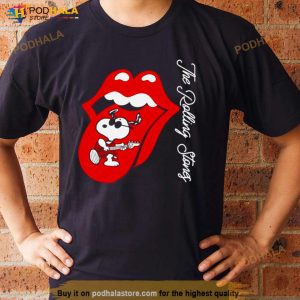 Snoopy The Rolling Stones Shirt