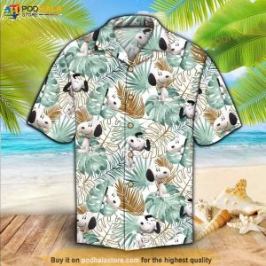 Snoopy Tropical Hawaiian Shirt, Funny Hawaiian Shirt