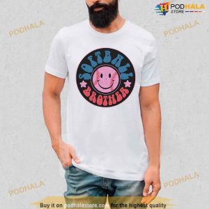 Softball Brother Smiley Retro Shirt 3