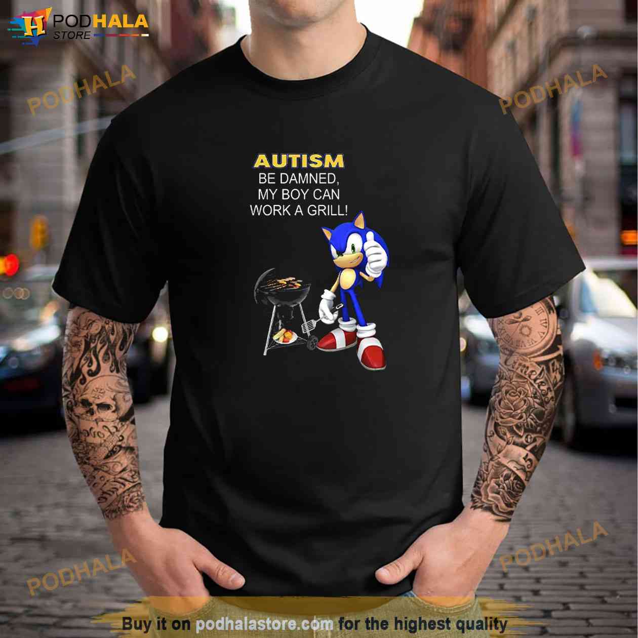 Buffalo Bills NFL Autism All Over Printed 3D Shirt For Fans