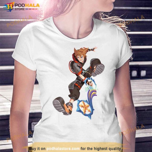 Sora Kingdom Hearts Game Art Shirt