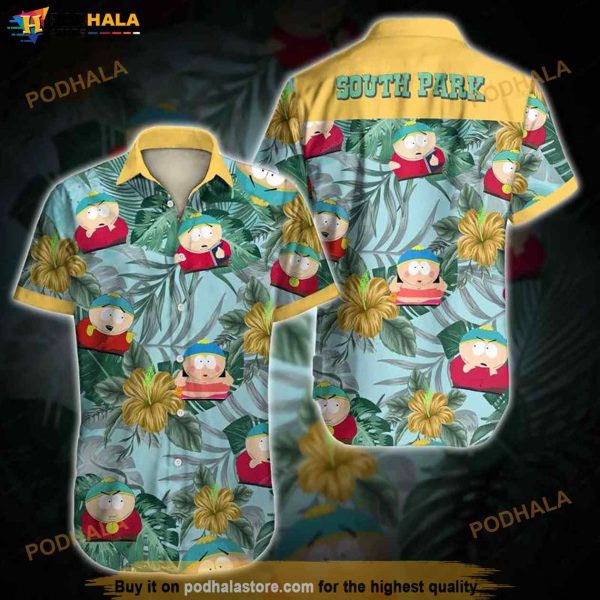 South Park Hawaiian Shirt, Funny Hawaiian Shirt