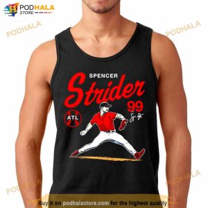 Spencer Strider 99 Atlanta Baseball Signature Shirt 3