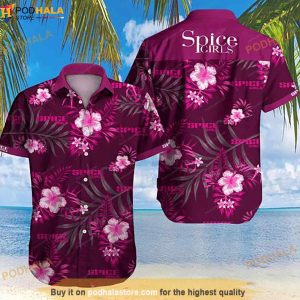 Spice Girl Hawaiian Shirt, Funny Hawaiian Shirt