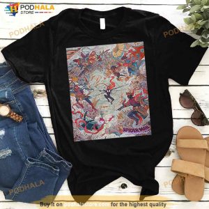 Spiderman Across The Spider Verse Chinese Style Shirt 3