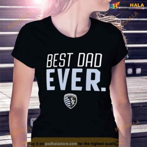 Sporting Kansas City Best Dad Ever Logo Father’s Day T Shirt