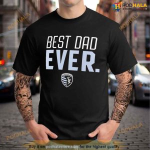 Sporting Kansas City Best Dad Ever Logo Father's Day T Shirt 2
