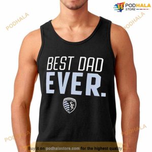 Sporting Kansas City Best Dad Ever Logo Father's Day T Shirt 3