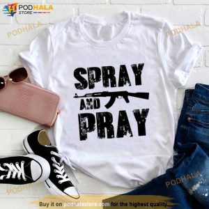 Spray And Pray Halo Game Shirt 2