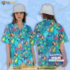 Squirtle Pokemon Pattern Hawaiian Shirt, Aloha Button Up Shirt