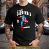 St Louis Cardinals Team Captain America Marvel Unisex Shirt