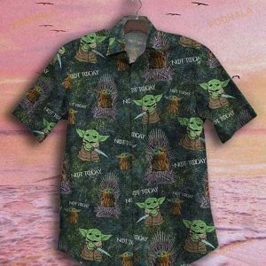 Star Wars Baby Yoda Hawaiian Shirt, Tropical Shirt