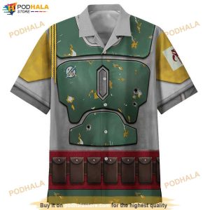 Star Wars Boba Fett Cosplay Hawaiian Shirt, Tropical Shirt