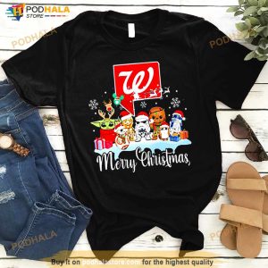Star Wars Characters Walgreens Merry Christmas Shirt 3