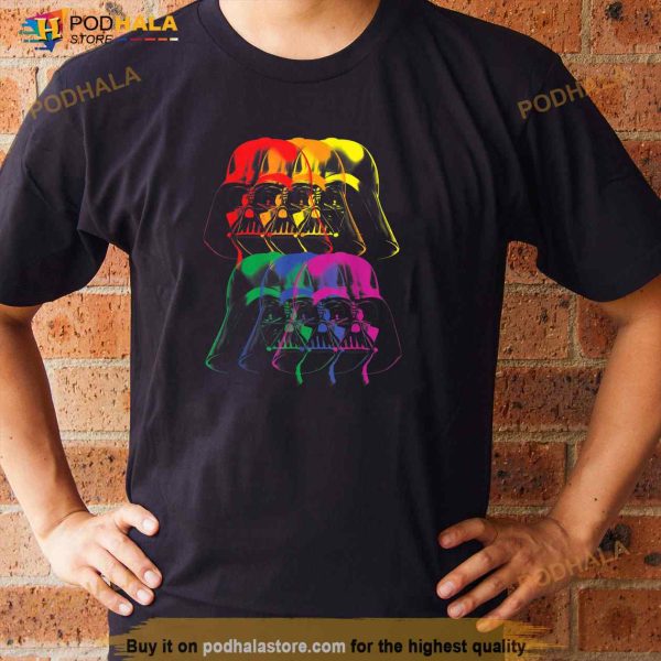 Star Wars Darth Vader Rainbow Darkside Shirt