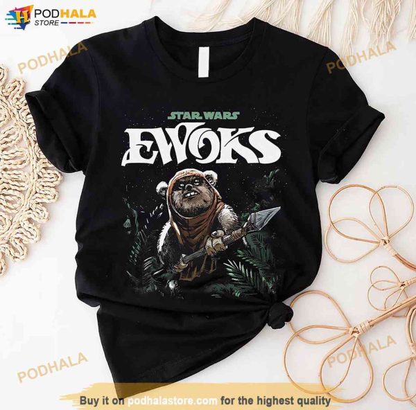 Star Wars Ewok Disney Shirt, New Disney Ewok Funny TShirt For Fans