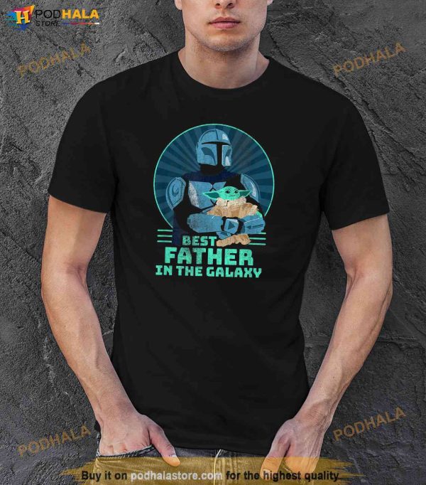 Star Wars The Mandalorian Grogu Best Fathers Day Shirt
