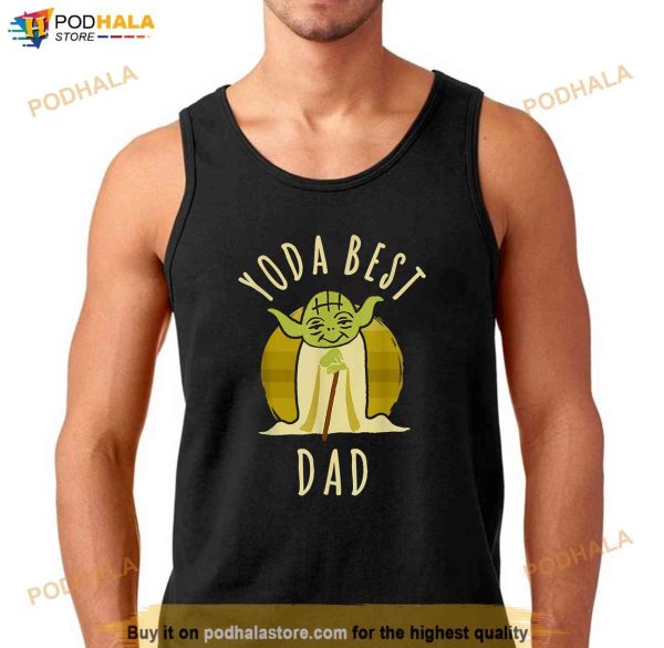 Star Wars Yoda Best Dad Cartoon Yoda Shirt