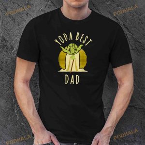 Star Wars Yoda Best Dad Cartoon Yoda Shirt 3