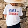Stars And Stripes Fourth Of July Shirt, 4th Of July Gift For Kids Women Men