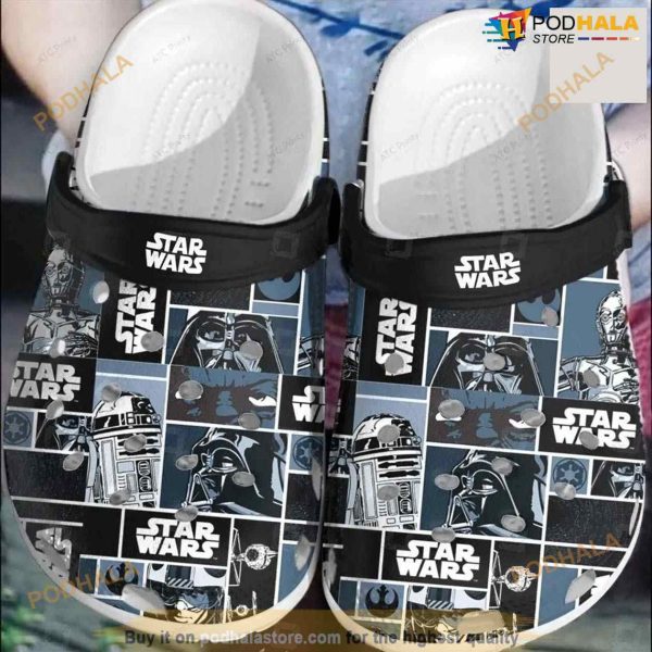 Starwar Adult Size Crocs Clog Shoes