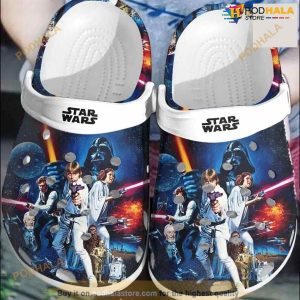 Starwar Adult Size Crocs Clog Shoes For Fan