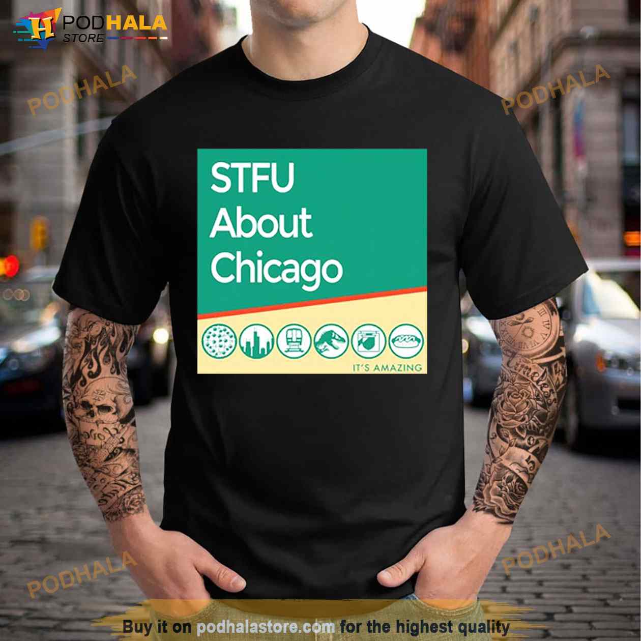 STFU about Chicago it’s Amazing Shirt STFU about Chicago it’s Amazing Shirt